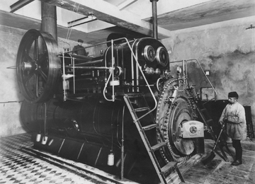 Котельная фабрики. 1910 год